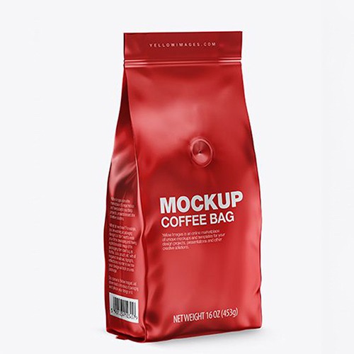Custom Private Label Coffee Bean Bags With Ziplock