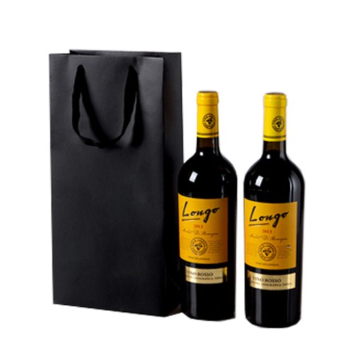 Wine Paper Bag with Handle