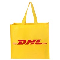 Custom Logo Recyclable Shopping Bag PP Laminated Non Woven Bag