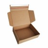Custom Folding Corrugated Packaging Mailer Self Sealing Zipper Box