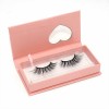 Faux Mink Eye Lashes Box 25mm Mink Eyelashes Window Eyelash Packaging