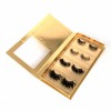 Faux Mink Eye Lashes Box 25mm Mink Eyelashes Window Eyelash Packaging