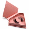 Faux Mink Eye Lashes Box 25mm Mink Eyelashes Window Eyelash Packaging