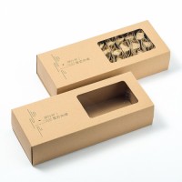 Eco Friendly Kraft Paper Tea Box Packaging