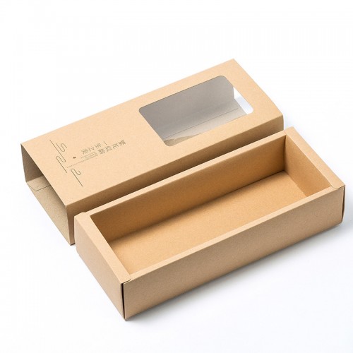 Eco Friendly Kraft Paper Tea Box Packaging