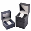 Custom Logo PU Leather Bracelet Watch Packaging Storage Box