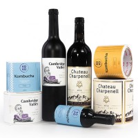 Self-Adhesive Wine Bottle Beverage Bottle Sticker Labels