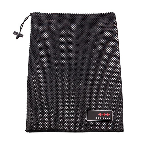 Nylon Mesh Net Storage Drawstring Pouch Bag