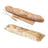 Bread Loaf Packing Bags with Front Breathable Hole Window