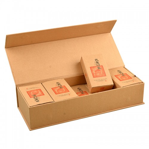 Custom Kraft Cardboard Packaging Box Magnetic Closure Gift Box for Tea