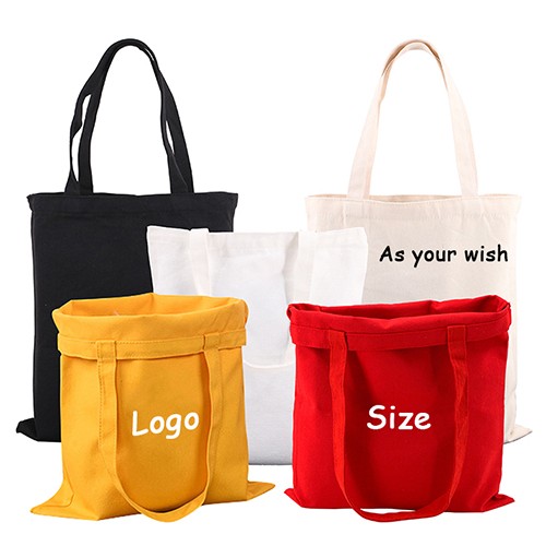 Recycle Women Shopping Bag Organic Cotton Canvas Tote Bag