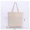 Recycle Women Shopping Bag Organic Cotton Canvas Tote Bag