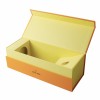 Luxury Rigid Cardboard Liquor Packaging Boxes Whisky Wine Bottles Glass Magnetic Paper Gift Box