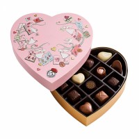 Heart Shaped Cardboard Chocolate Gift Boxes