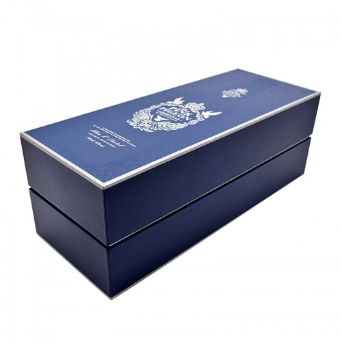 Luxury Cardboard Paper Box Magnetic Single Red Wine Bottle Gift Packaging Box