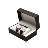 High end Watch Leather Display Box 2 Booth Watch Storage Box Watch Jewelry Protective Leather Box