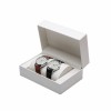 High end Watch Leather Display Box 2 Booth Watch Storage Box Watch Jewelry Protective Leather Box