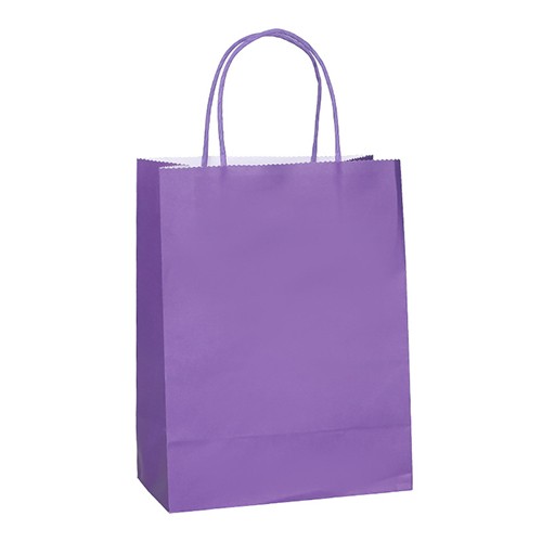 100% Recycled Custom Logo Printed Kraft Paper Bags for Gifts Cloth