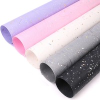 Glitter Wrapping Paper Gift Fresh Flower Wrapping Paper