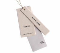 Luxury Three Pieces Suit Hanging Label Garment Tag