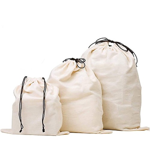 Organic Coton Cloth Canvas Laundry Bag