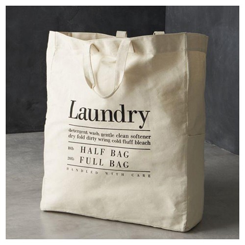 Organic Coton Cloth Canvas Laundry Bag