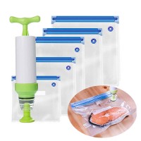 Food Storage Bags Fridge Plastic Vaccume Seal Storage Bags