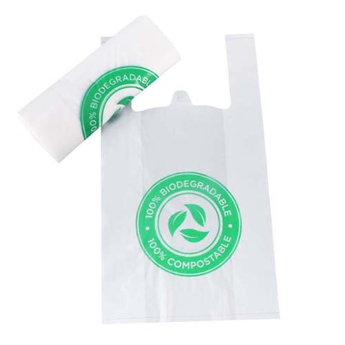 PLA Cornstarch Made 100% Biodegradable Compostable Plastic Bags