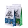 Flat Bottom  Pets Food Pouch Custom Printed Coffee Beans Packaging Bags With Valve