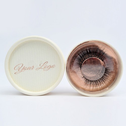 Custom Logo Round Eyelash Packaging Box