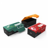 Fancy Coffee Tea Packaging Box Custom Logo Small  Paper Tea Box