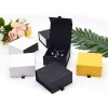 Custom Black Fip Top Jewelry Box Magnetic Jewelry Paper Boxes