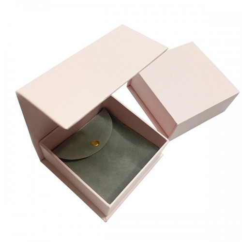 Filp Top Jewelry Box Packaging Magnetic Jewelry Paper Boxes
