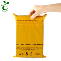 100% Biodegradable Compostable Poly Mailer Bags YELLOW