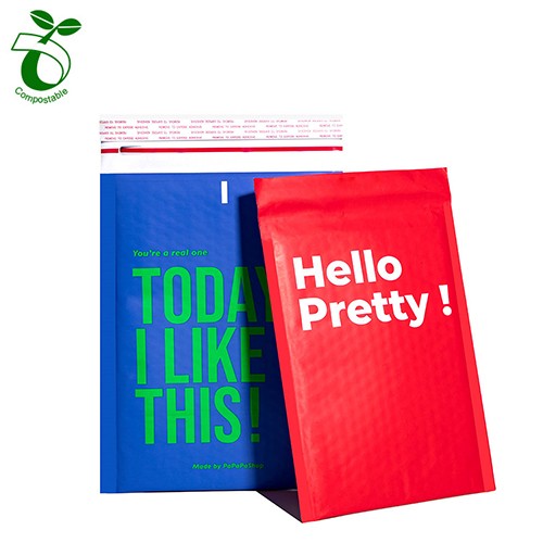 100% Biodegradable Bubble Mailing Bag Eco Envelop Courier Postage Bag