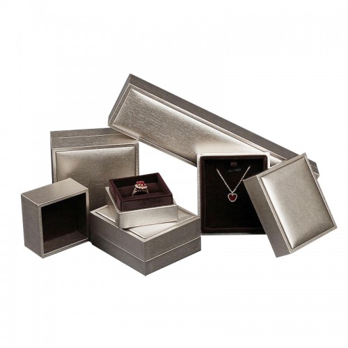 Premium PU Leather Jewelry Box Set Custom Fashion Jewelry Gift Box