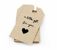 Craft Paper Gift Tag