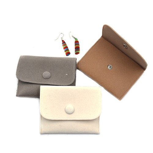 Custom Pouches Jewelry Suede Small Pouch