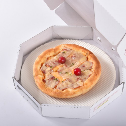 Paper Food Takeout Container Customized 23x23 Hexagonal Octagonal Pizza Boxes