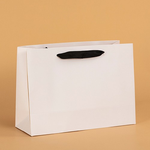 Gift Bag Paper Bag Solid Color Printing  for Apparel /Shoes