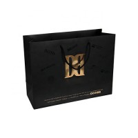 Luxury Black Paper Bag Shopping Bag