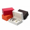Premium Quality Custom Logo Orange PU Leather Watch Box Luxury Watch Box