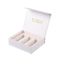 Custom Cardboard Paper Make Up Packaging Box Magnetic Gift Box