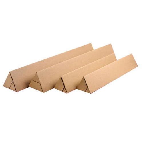 Custom Triangle Mailing Tube Umbrella Fishing Rod  Corrugated  Mailer Box