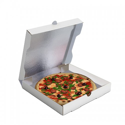 Custom 6 7 8 9 10 12 14 16 18 Inches Aluminum Foil Pizza Boxes