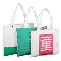 Custom Canvas Cotton bag Tote Bag Foldable Cotton Shopping Bag