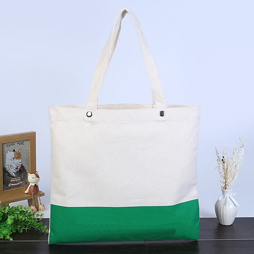 Custom Canvas Cotton bag Tote Bag Foldable Cotton Shopping Bag