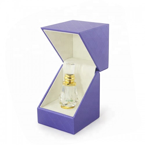 High-end Flip Top Perfume Box VIOLET Skincare Face Cream Jar Rigid Gift Box