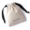 Eco Friendly Reusable Promotion Gift Bag Soap Drawstring Cotton Pouch