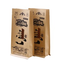 Open Top Kraft Paper Bag Hot Sealing Tea Bag